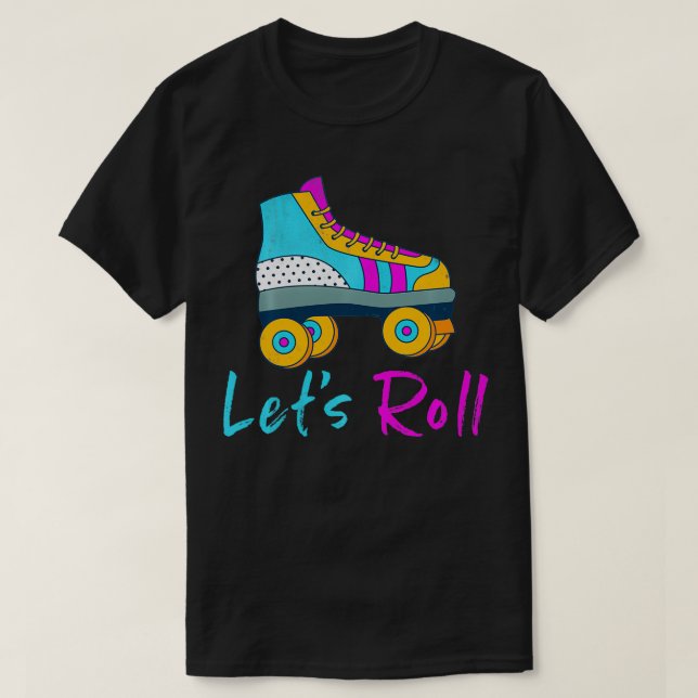 T-shirt Roller Derby Girls Patinage Patinage Patinage (Design devant)