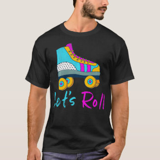 T-shirt Roller Derby Girls Patinage Patinage Patinage