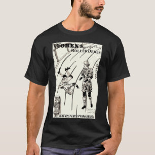 T-shirt Roller Derby Victorian