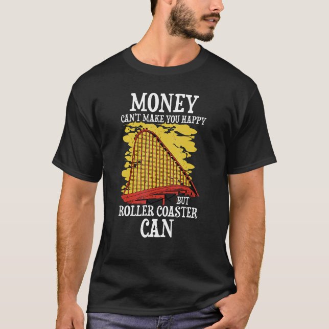 T-shirt Roller Dessous de verre Amusement Park Carnival Ca (Devant)