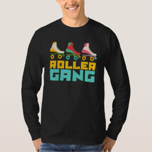 T-shirt Roller Gang Street Skater Derby les années 70 Roll