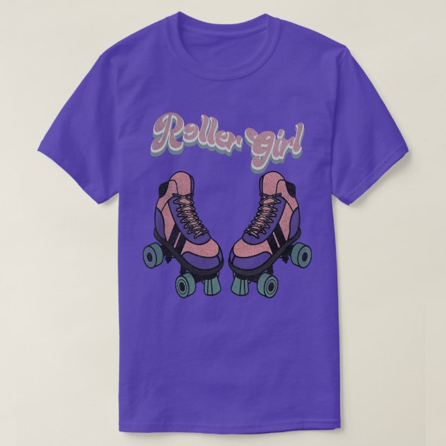 T-shirt Roller Girl Patinage Patinage Rollerskating Ro (Design devant)