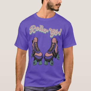 T-shirt Roller Girl Patinage Patinage Rollerskating Ro