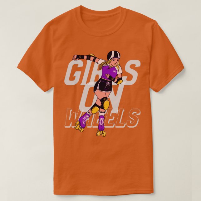 T-shirt Roller Girls (Design devant)