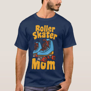 T-shirt Roller Patins Famille mère