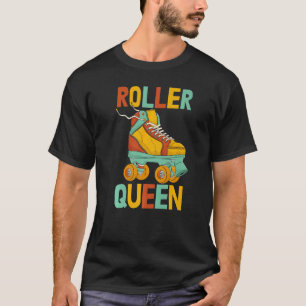 T-shirt Roller Queen Femmes Patinage Rolling Chaussures An