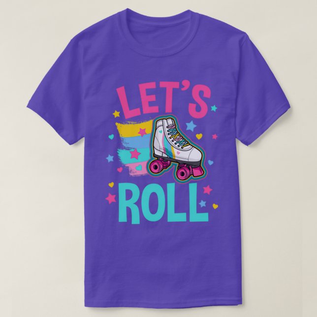 T-shirt Roller Skate Roller Patinage 1 (Design devant)