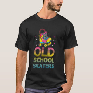 T-shirt Roller Skates Old School Derby Vintage Funky 70u20