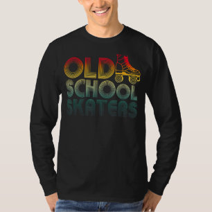 T-shirt Roller Skates Old School Vintage Derby Funky 70