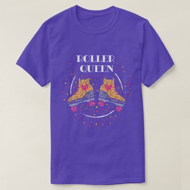 T-shirt Roller Skates Roller Skate Roller (Design devant)