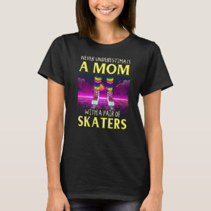 T-shirt Roller Skates Rollerskate Eighties les années 70 P