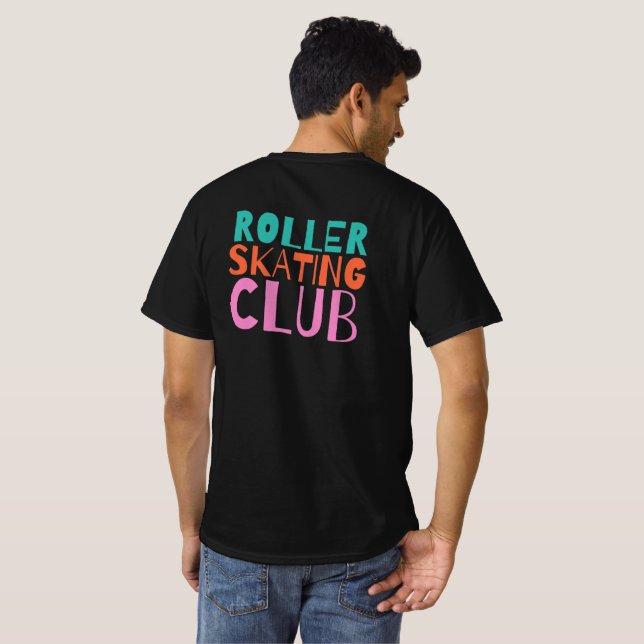 T-shirt Roller Skating Club (Dos entier)