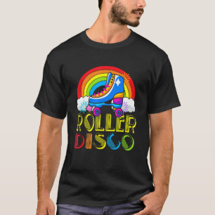 T-shirt Roller Skating Girl Party Disco Roller Skate