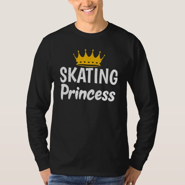T-shirt Roller Skating Princess (Devant)