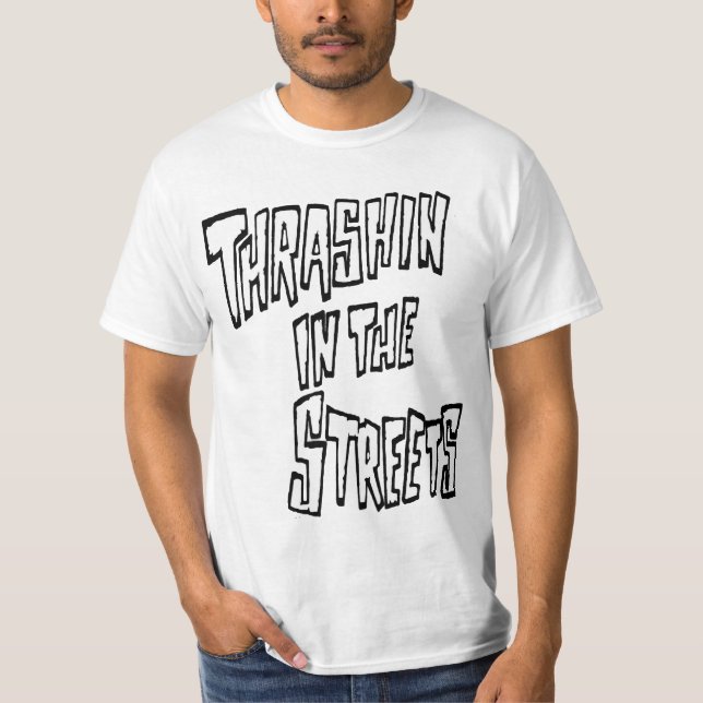 T-SHIRT ROLLERBLADEGENOCIDE (Devant)