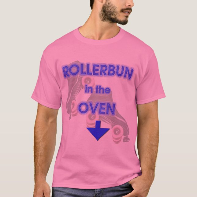 T-shirt Rollerbun dans le four (Devant)