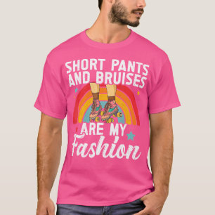 T-shirt Rollerskates 80'S Derby Roller Skating For n Girls