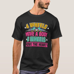 T-shirt Rollerskating Retro 90s Roller Disco Skaters