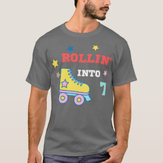 T-shirt Rollinx27 en 7 Patinage à rouleaux de patinage en 