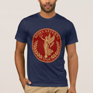 T-shirt Roma Aeterna – Victoire ailée romaine SPQR