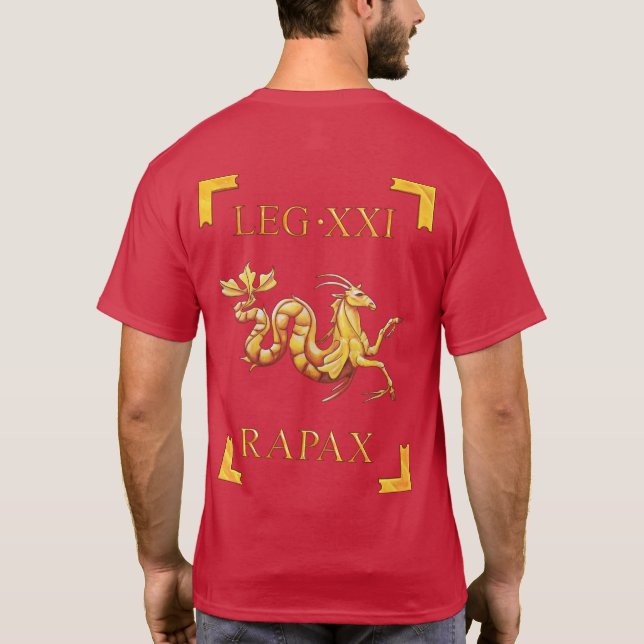 T-shirt romain de 21 Legio XXI Rapax (Dos)
