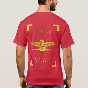 T-shirt romain de 5 Legio V Macedonica Vexillum