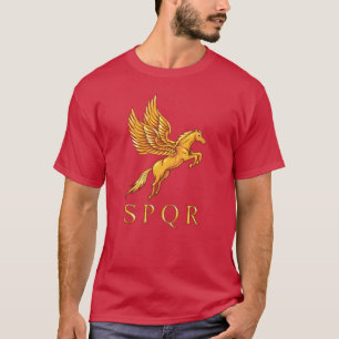 T-shirt romain de graphique de Pegasus
