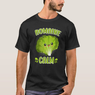 T-shirt Romaine Calm Gardener Saying Keep Calm Garden