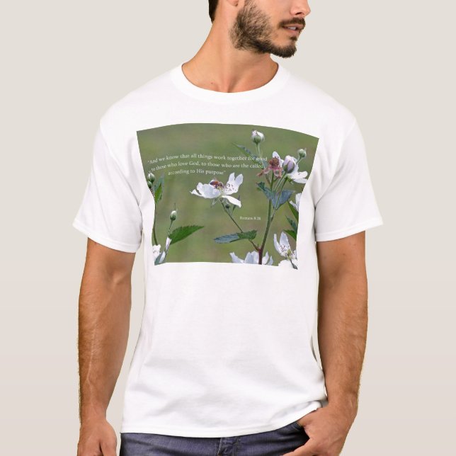 T-shirt Romains 8:28 (Devant)