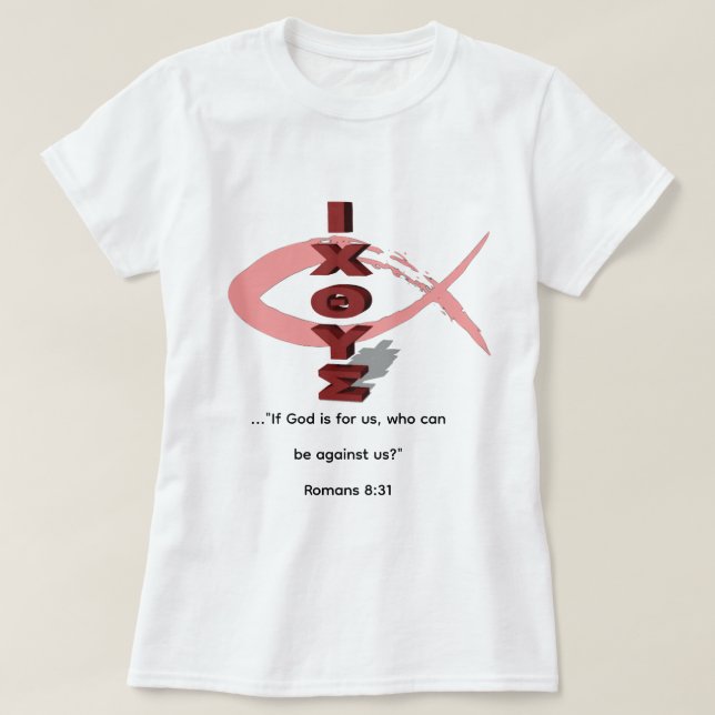 T-shirt Romains 8:31 (Design devant)