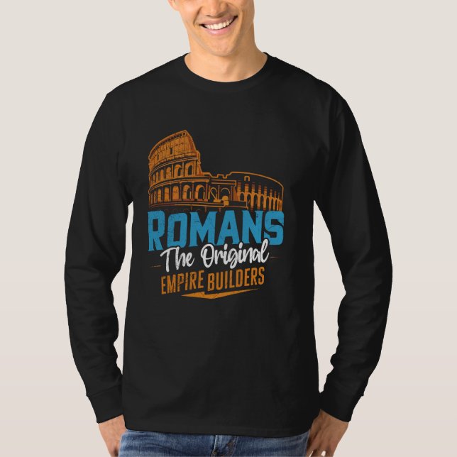 T-shirt Romains L'Empire Original Constructeurs Empire Rom (Devant)