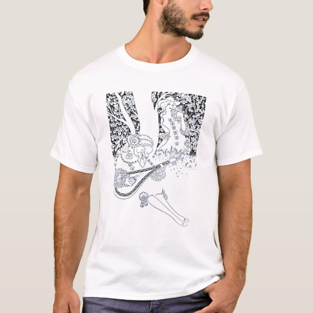 T-SHIRT ROMANCE DE LA SAINT-VALENTIN, AMANTS ROMANTIQUES D (Devant)