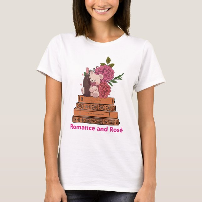 T-shirt Romance et Rose (Devant)