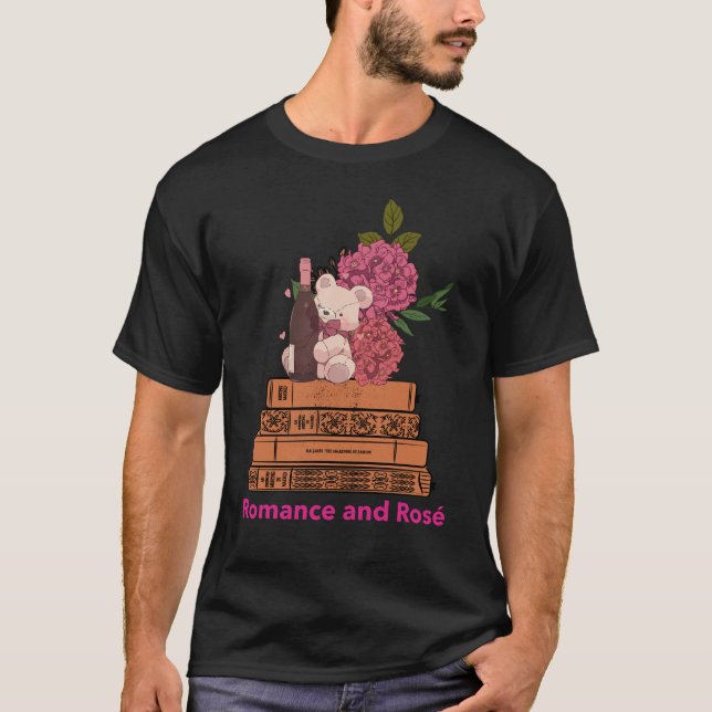 T-shirt Romance et Rose' (Devant)