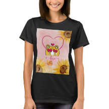 Romance Tournesol mignonne moderne, Grenouilles en