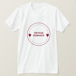 T-shirt Romance Vintage – Esthétique d'un Amour Intemporel