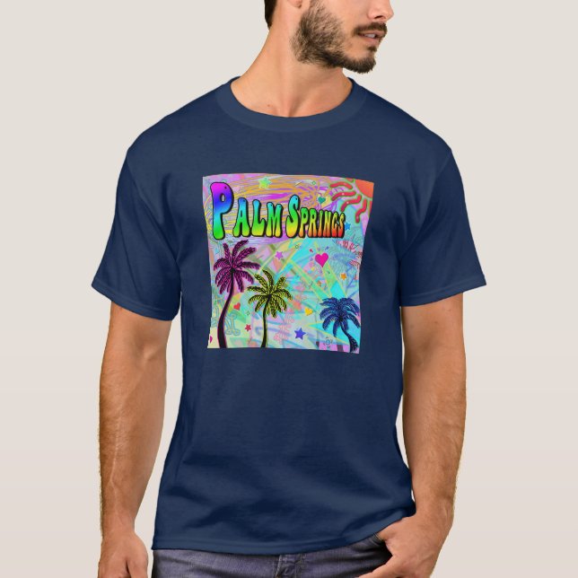 T-shirt Romance Vivid Palm Springs (Devant)