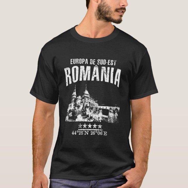 T-shirt România (Devant)