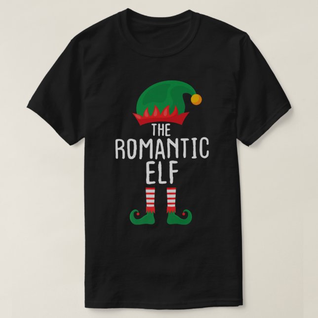 T-shirt Romantic Elf Amusant frère jumelé Famille C (Design devant)