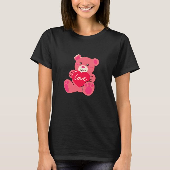 T-shirt Romantic Valentine’s Day Quote (Devant)