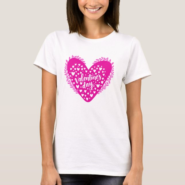 T-shirt Romantic Valentine’s Day Quote  (Devant)