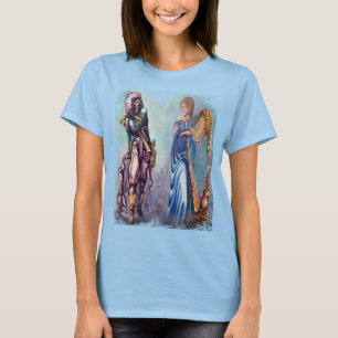 T-shirt romantique