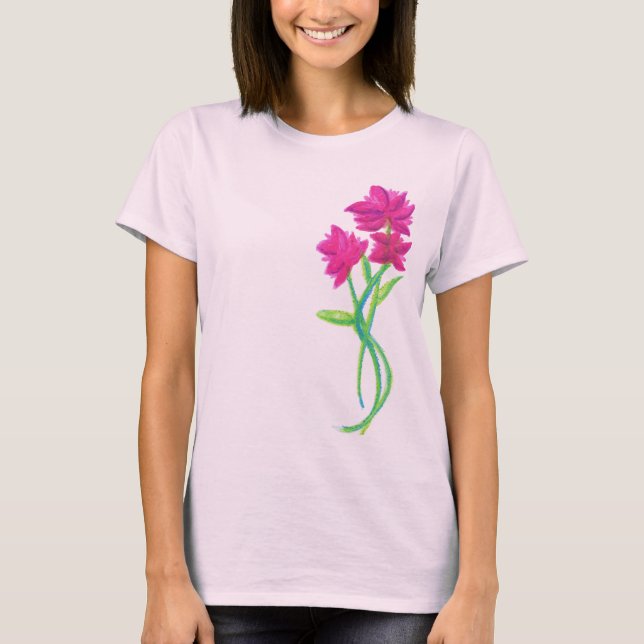 T-SHIRT ROMANTIQUE (Devant)