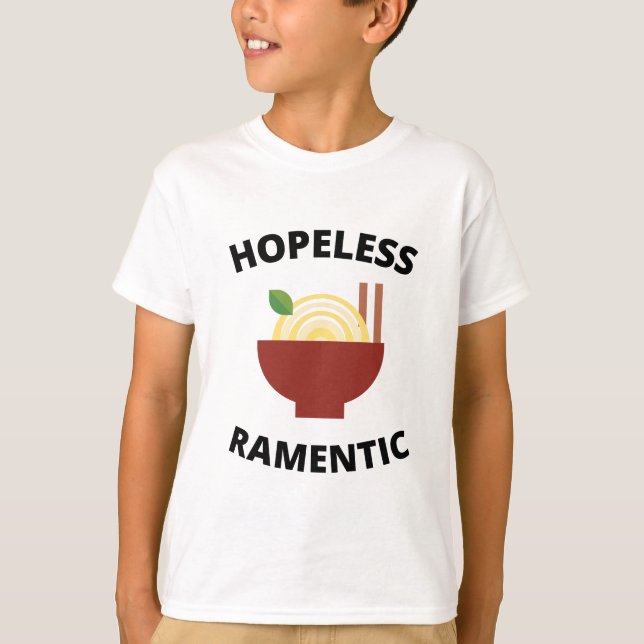 T-Shirt Romantique Désespéré (Devant)