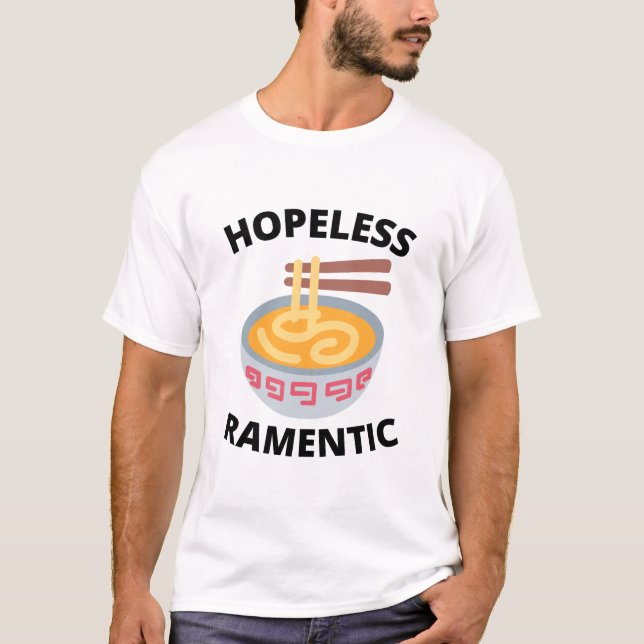 T-shirt Romantique désespéré (Devant)