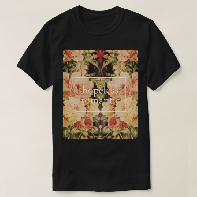 T-shirt Romantique désespéré (Design devant)