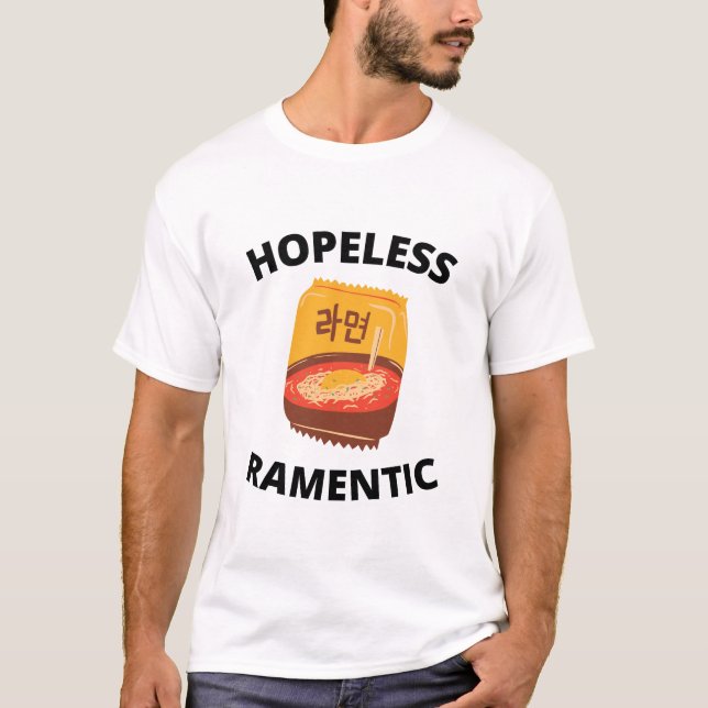 T-shirt Romantique désespéré (Devant)