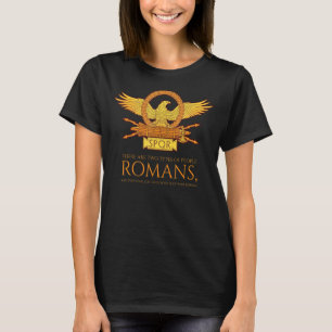 T-shirt Rome Antique Deux Types De Personnes Ancien Romain