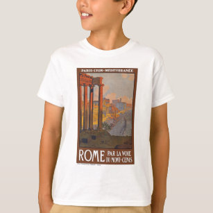 T-shirt Rome antique Voyage et peinture