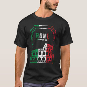T-shirt Rome Colisée Italie Italia Amphithéâtre romain Anc